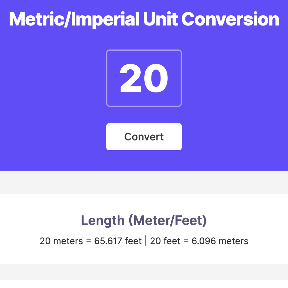 Unit Converter